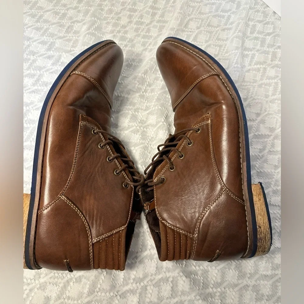 Deer Stag Rhodes Memory Foam Lace Up Shoes, Men’s Size 13 Wide